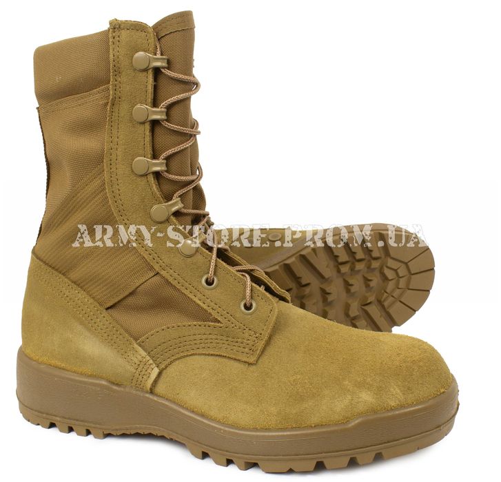 Літні контрактні берці армії США McRae Hot Weather Boots Coyote