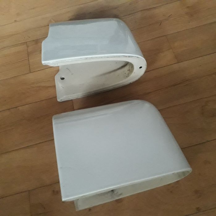 Półpostument ceramiczny pod umywalkę, długość 36, szer 22 cm