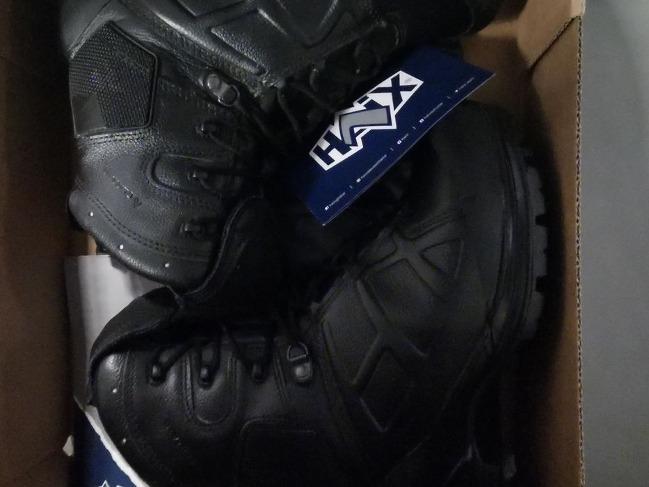 Botas de táticas combate black Haix GSX9 Rangers
