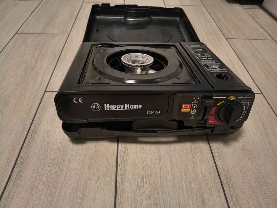 Плитка газова Happy home BDZ-155-A портативна с кейсом