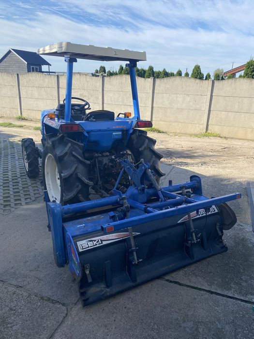Iseki LandLeader287 z glebogryzarką  mini traktorek ciągniczek japoński