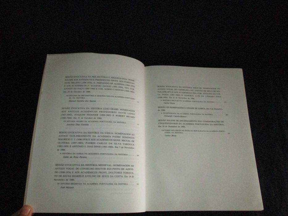 Livro Anais II Série Cinquentenário da Restauração da Academia