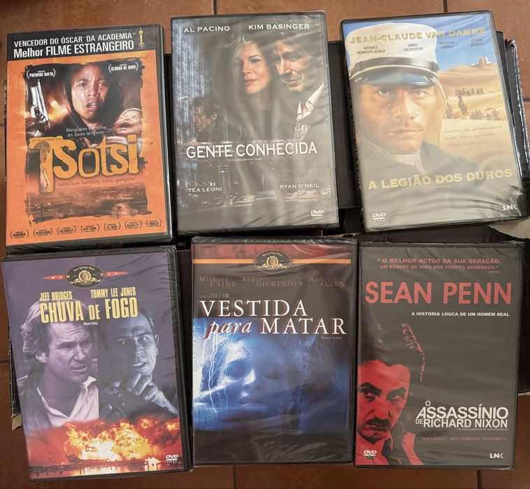 Dvds novos selados