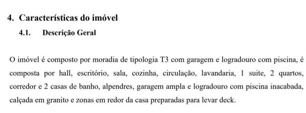 Moradia T4 em Vale do Paraíso