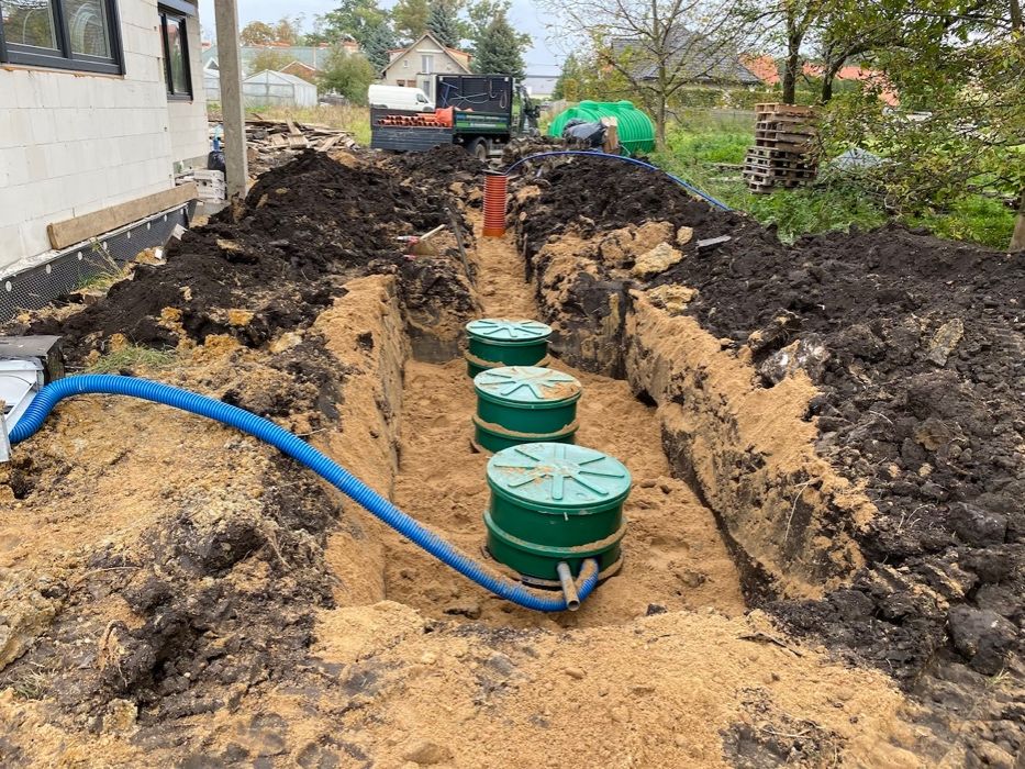 Biologiczna oczyszczalnia ścieków BioSolid dla 4 osób.