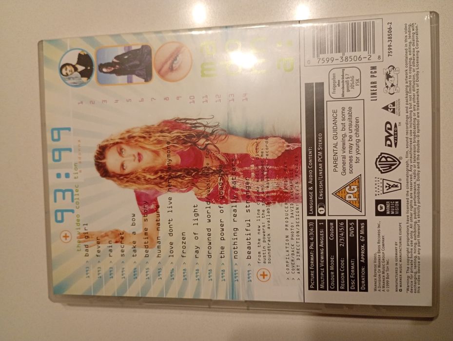 Madonna ultimate collection 2x dvd w boksie