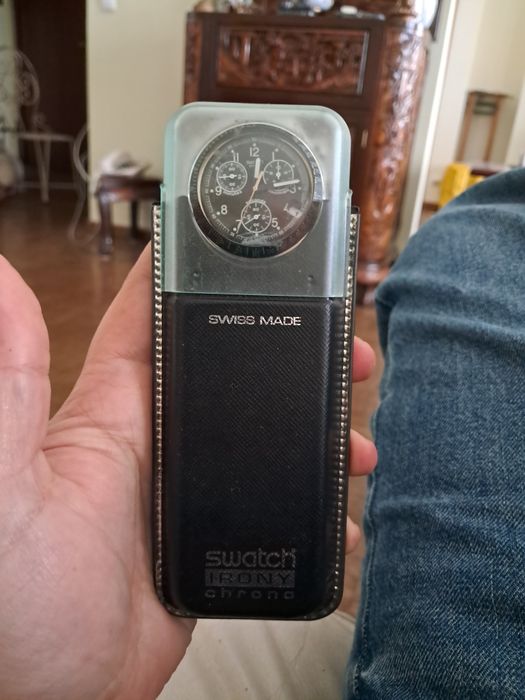 Relogio swatch irony chrono