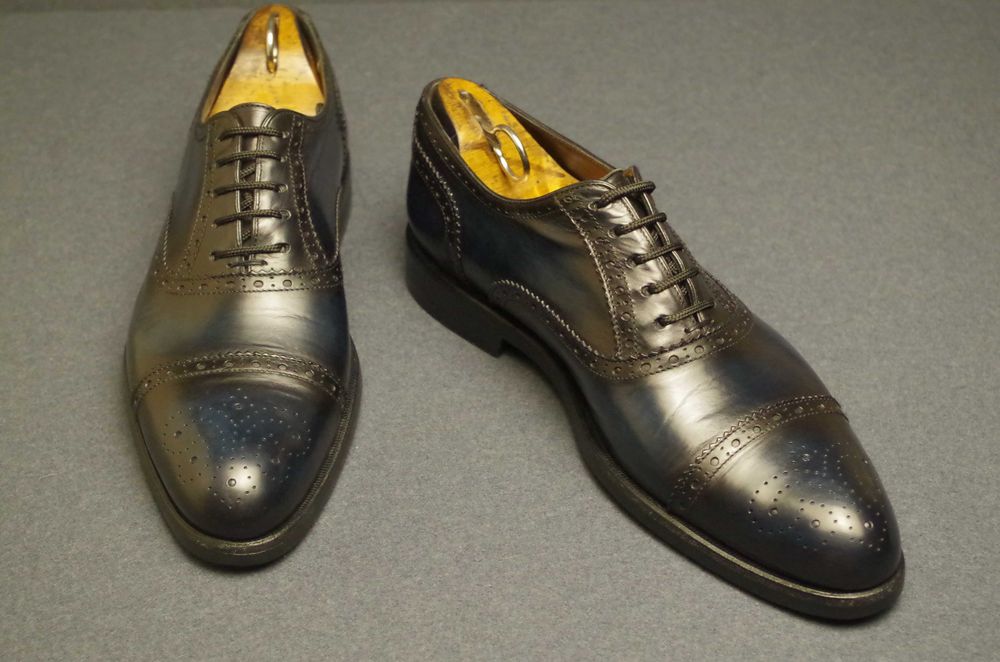 Canali Оригинал Туфли Броги Оксфорды Италия 42р