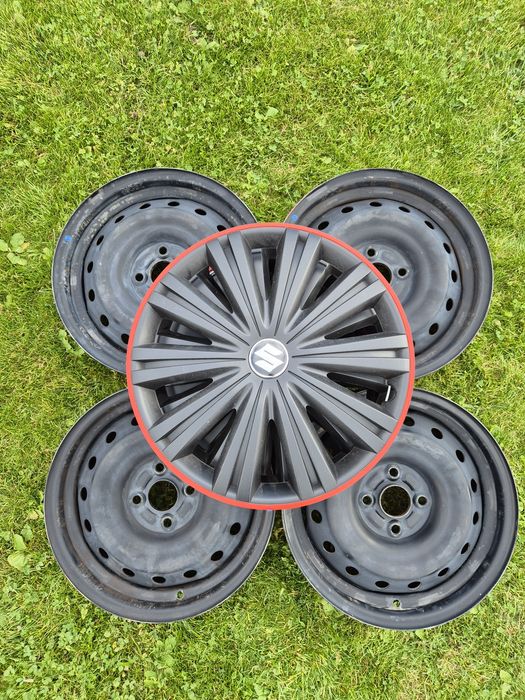 Suzuki Swift 15 " Felgi stalowe Oryginalne.