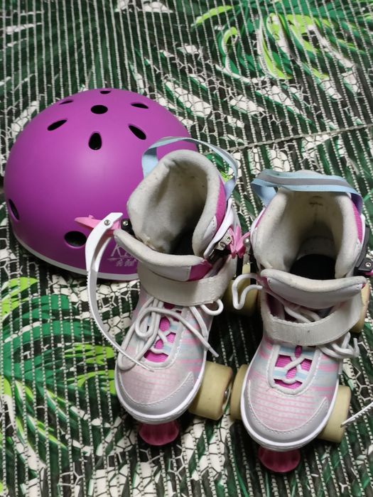 Sprzedam wrotki regulowane + kask