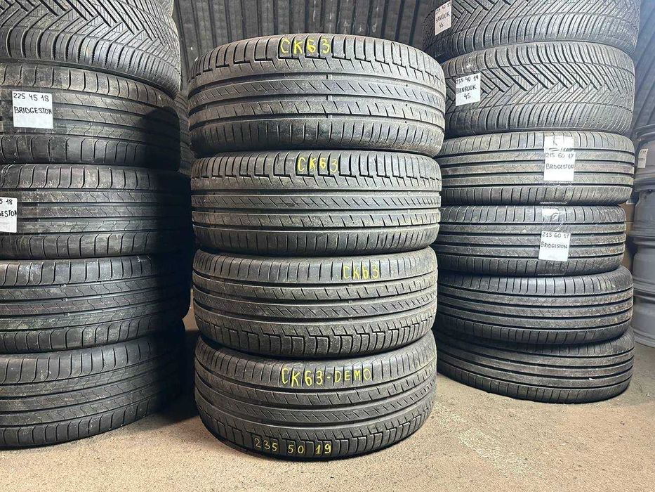 235/50 R19 Continental PremiumContact 6 DEMO Б/У ПРЕМІУМ ШИНИ ВЕЛИКИЙ ВИБІР СКЛАД КОЛІС CK63-23