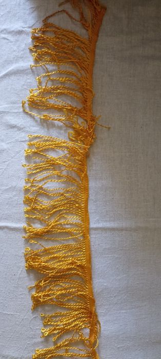 Бахрома жовта 3,5 М*8 см