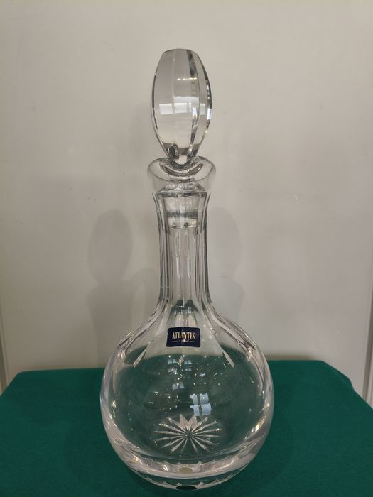 Garrafa de vinho cristal Atlantis