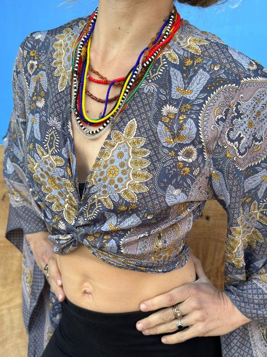 Bobo top bluzka szerokie rękawy