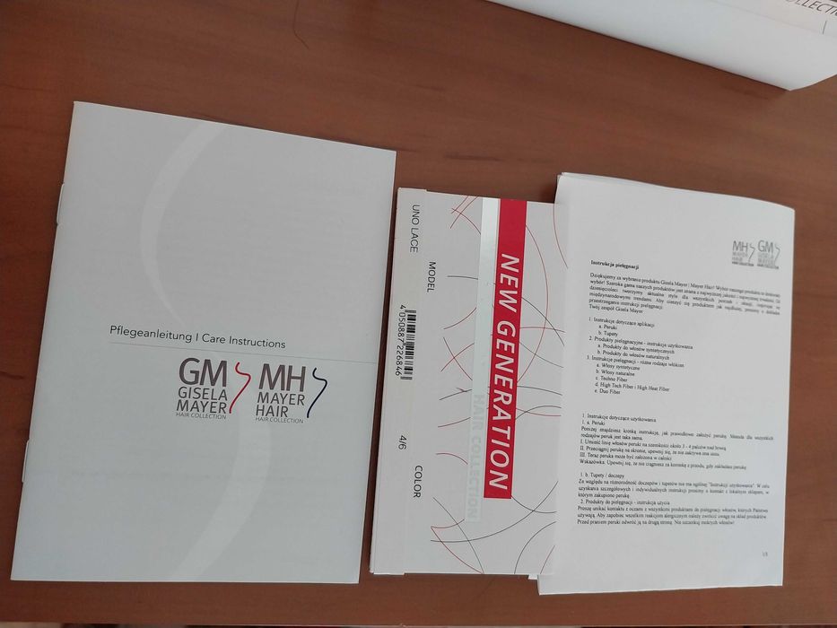 Peruka Gisela Mayer Hair Collection kolor 4/6 Dark Chocolate Mix + akc