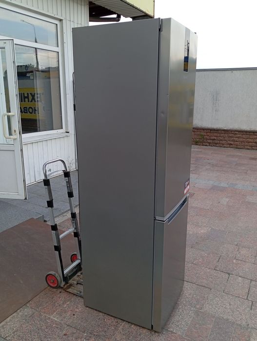 Холодильник Whirlpool KGN2013 NO-FROST 200см нержавейка INVERTER A+++