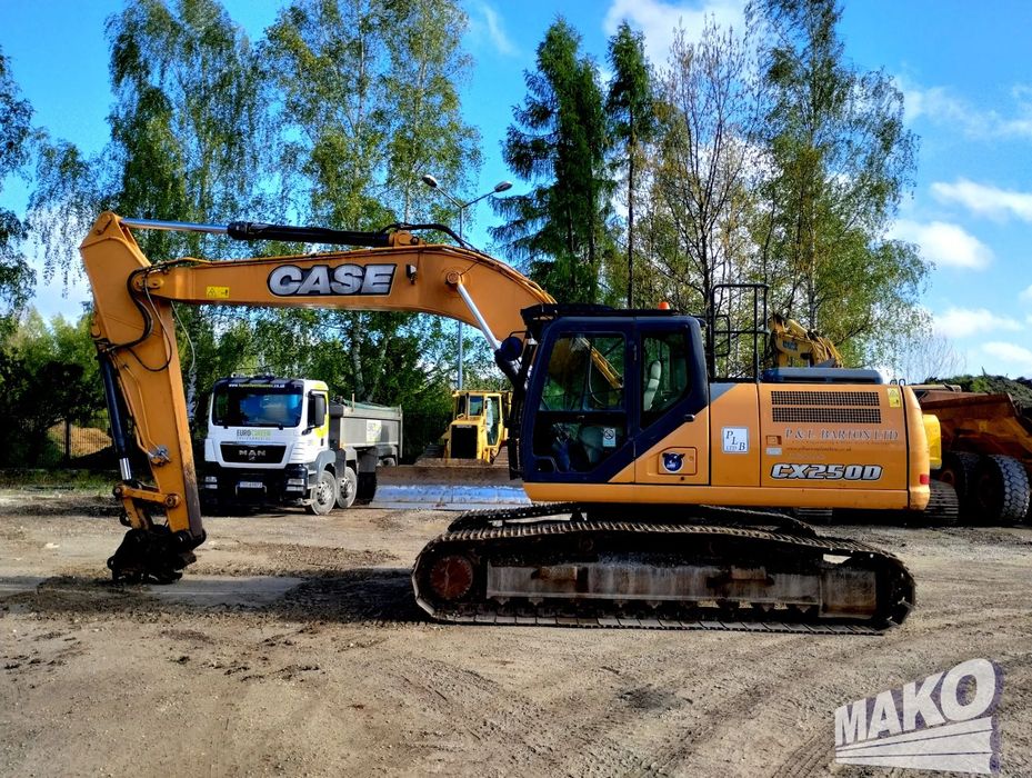 Case CX250D  Klepka 700mm / JAPAN / Silnik Isuzu / CX250 / Komatsu