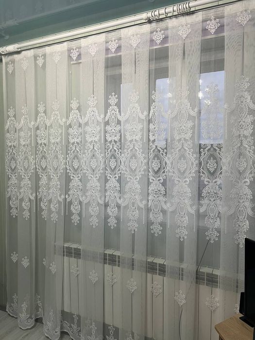 Тюль на основі бамбук