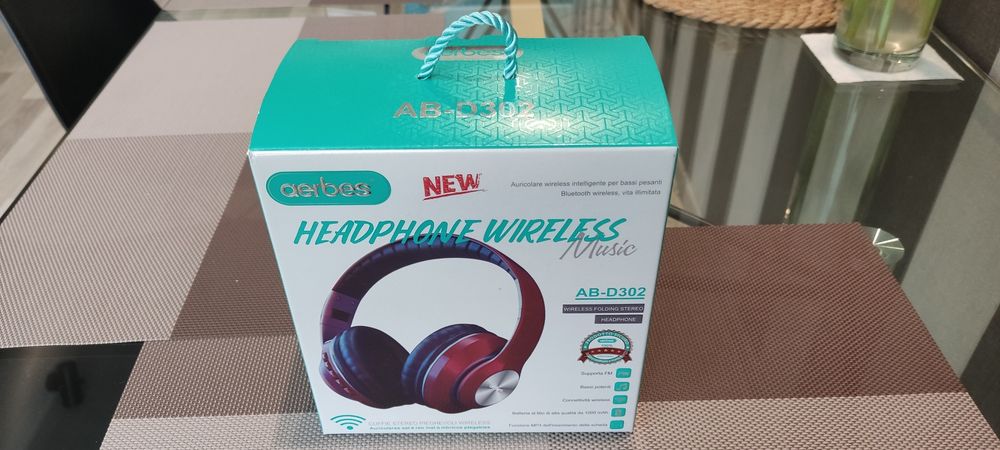 Беспроводные наушники, гарнитура bluetooth Aerbes AB-D302