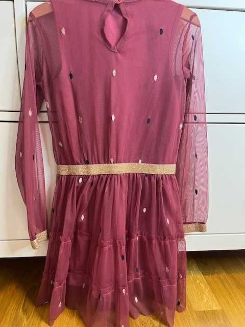 świąteczna sukienka Coccodrillo roz.122cm