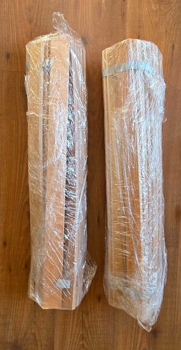 Estrutura de cama de casal SLATTUM (IKEA) - praticamente como nova