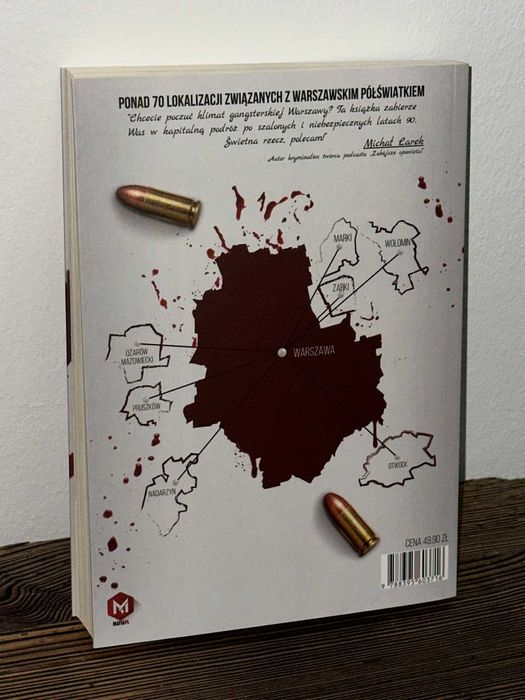 Śladami polskich gangsterów - stan idealny + zakładka