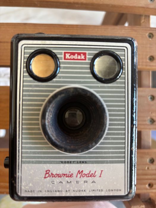 Máquina fotográfica antiga da Kodak