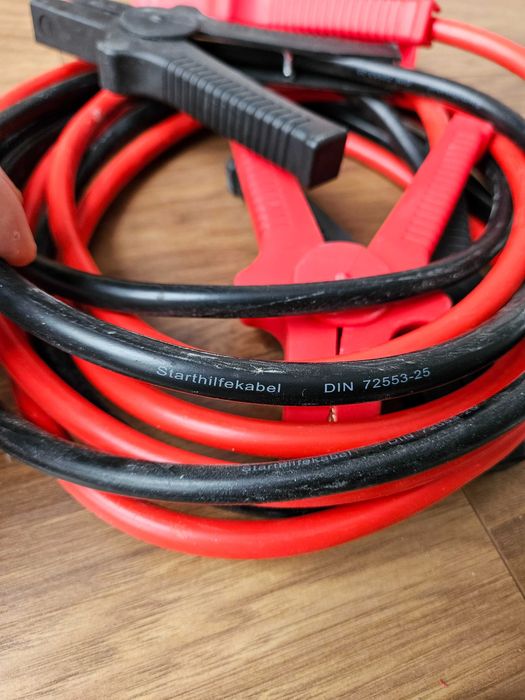 Kable rozruchowe 25mm2 solidne + Gratis