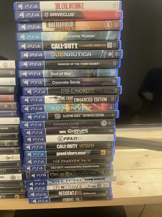 Jogos ps4 usados