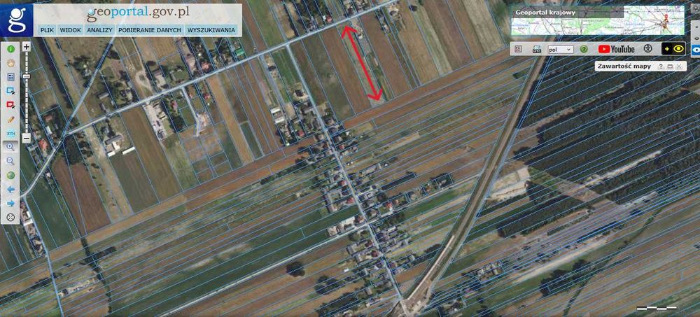 Działka, rzeka, las - ok. 65 km od W-wy