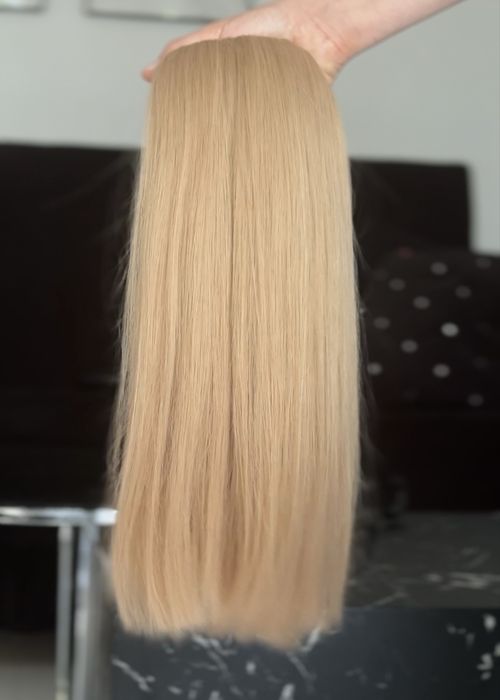 Włosy Tape-On Invisible Beżowy Blond (14) 100g • 40cm • 20kanapek