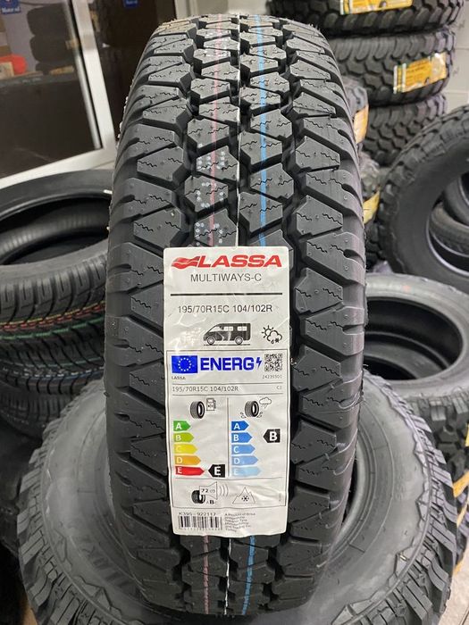Всесезонка Lassa MULTIWAYS-C 195/70 R15C 104/102R, усі розміри!!!