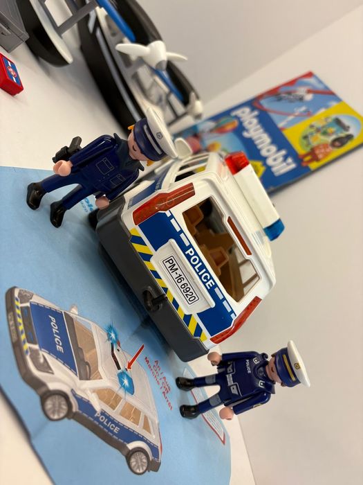 Playmobil wodolot motocykl przestępca quad radiowóz