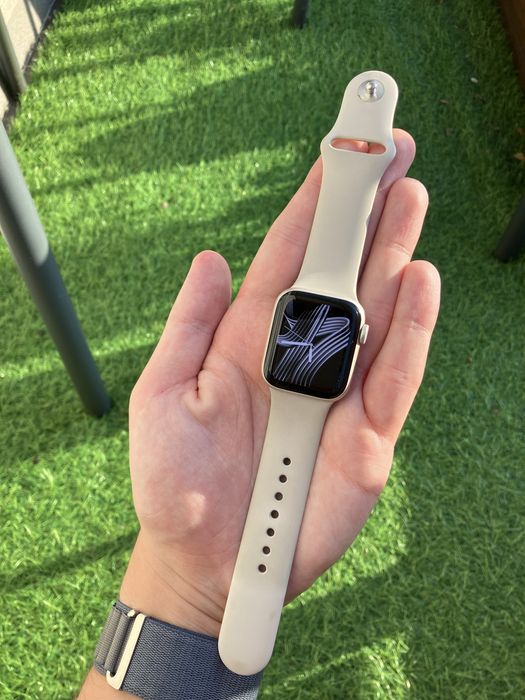 Apple Watch SE 2 gen silver srebrny