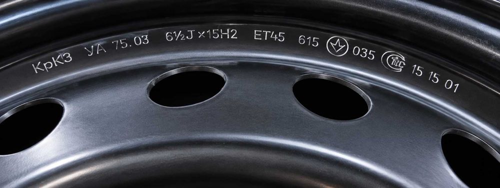 Диски колісні R15 6.5J 5x114.3 Et 45 Dia 67.1