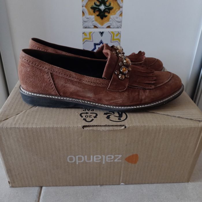 Buty skorzane Gabor, damskie