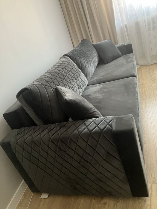 Sofa Diana velluto  z funkcją spania Agata meble