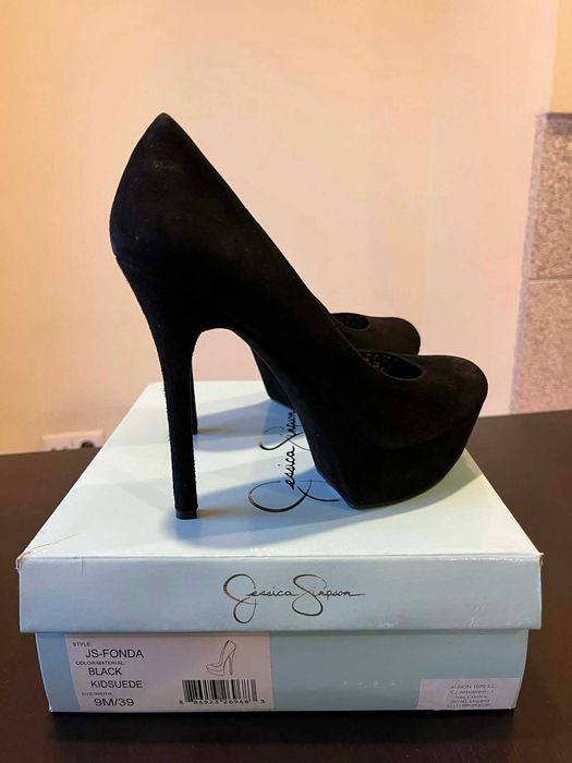 Sapatos Jessica Simpson compensado preto multicolor 39