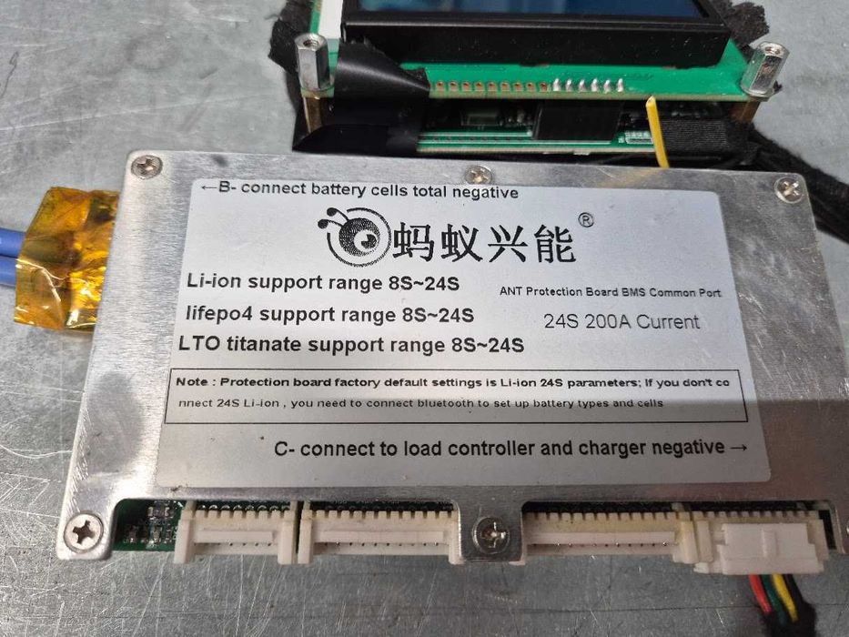 BMS Ebike Bluetooth ANT BMS 200A max 24S