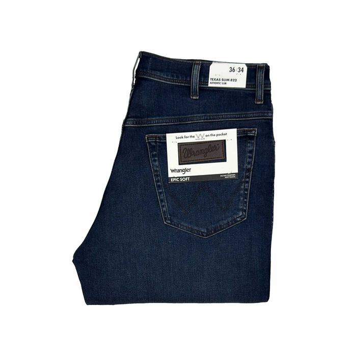 Spodnie męskie jeansy Wrangler Texas Slim 822 Silkway W36 L34