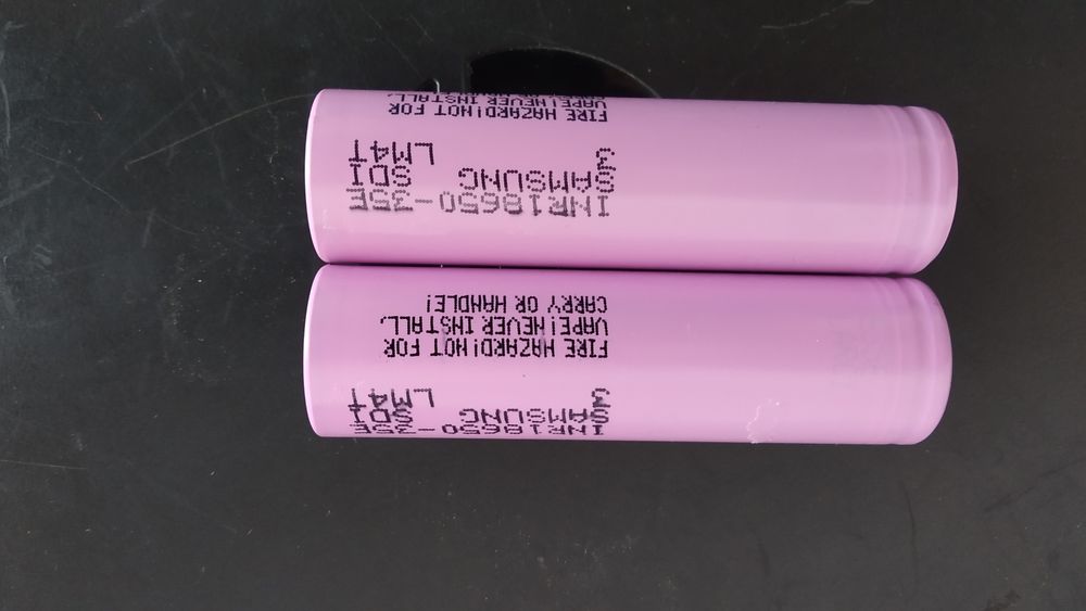 Акумулятори Panasonic Samsung18650 Li-Ion