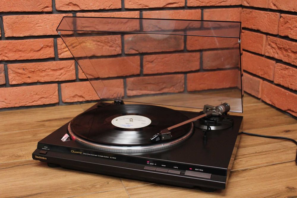‼️ *** Gramofon Technics SL-QD33 * Po Serwisie !  Direct * Quartz * P34 ‼️ Topowy model z serii