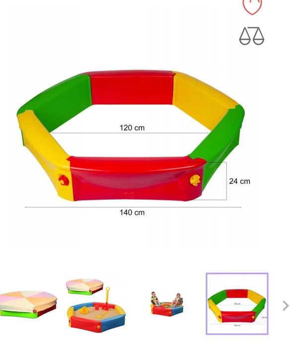 Piaskownica modułowa