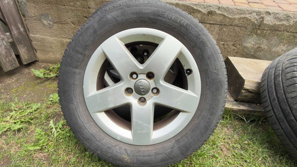 Alufelgi 15" 5x100 z oponami letnimi 4szt.