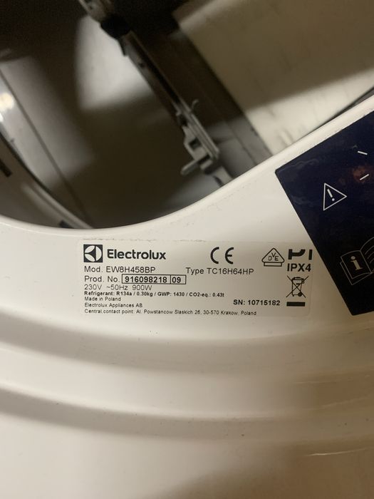 Drzwiczki do suszarki electrolux model na zdjeciu oraz inne czesci pytac