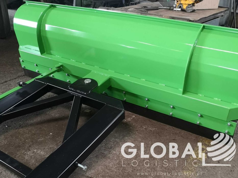 Pług odśnieżny stały 2500 mm do odśnieżania na widły do wózka, widlaka