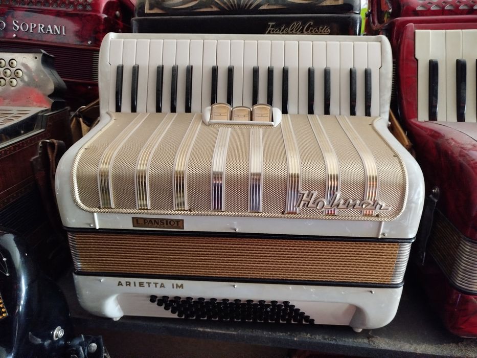 Acordeon acordeão hohner de teclas