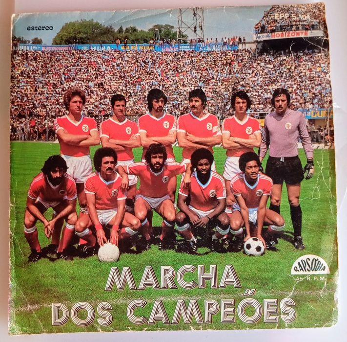 Discos de vinil Benfica antigos 7".Leia descrição.70€ todos.