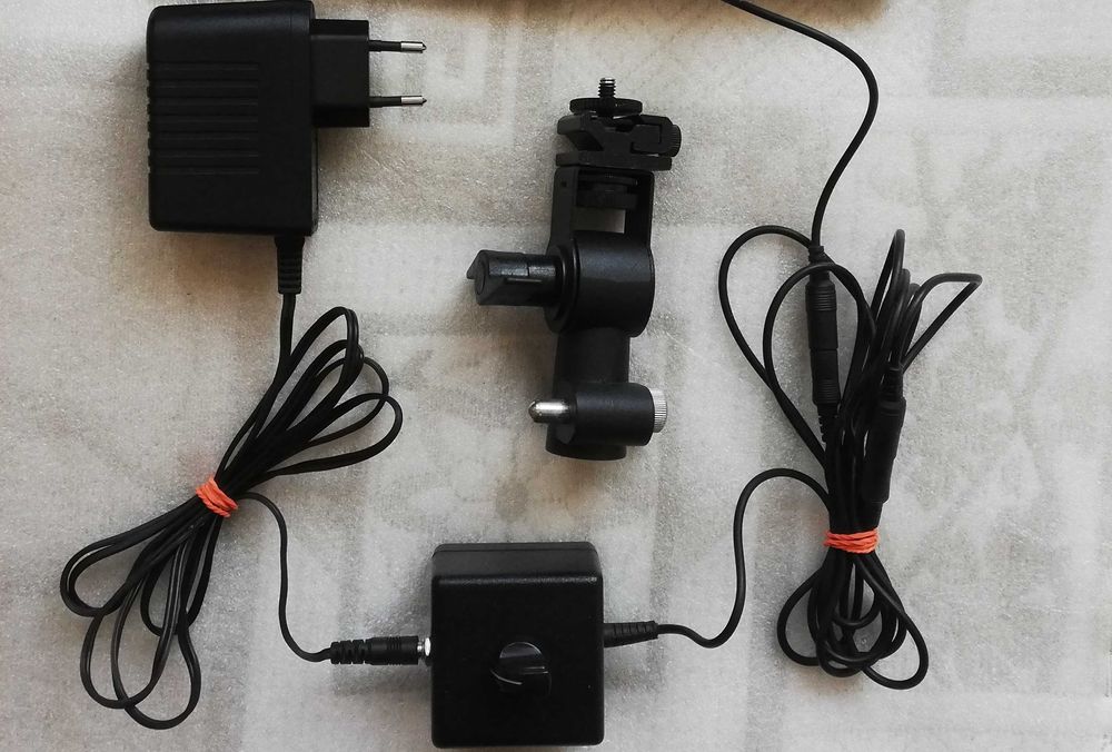 Lampa LED fotograficzna na kamerę z regulacja siły oświetlenia