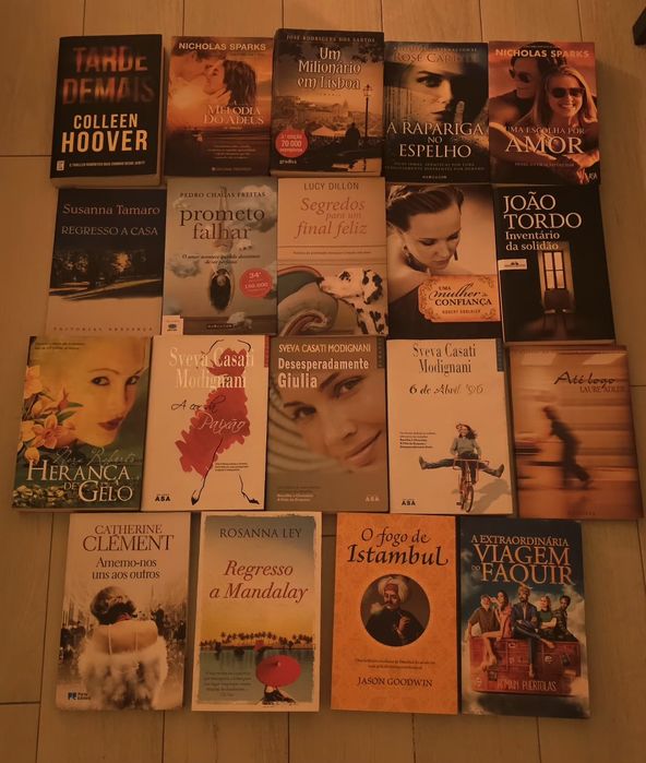 Vários livros 10€ cada
